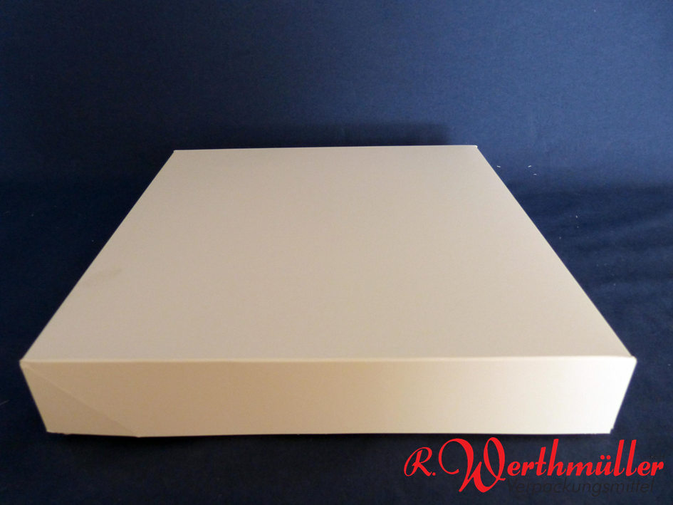 Tortenkartons 29x29x5 cm Weiß