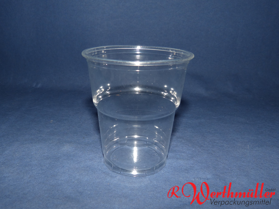 PET-Glas glasklar 0,2 ltr. 78 mm #225506