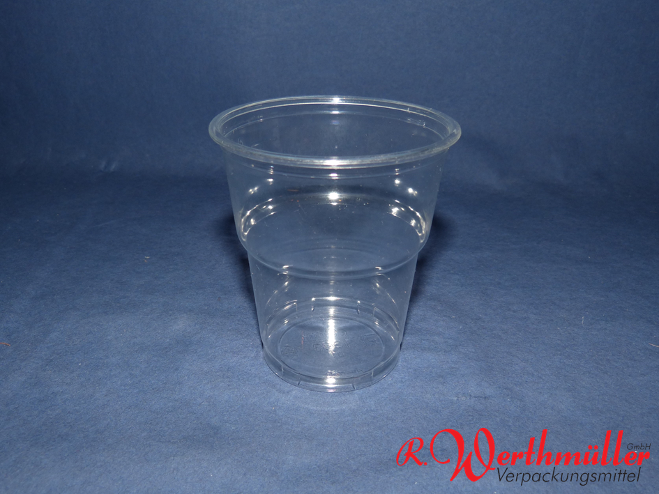 PET-GLAS glasklar 0,25 ltr. 78mm #230500