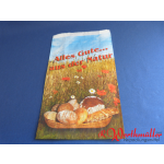 Bäckerfaltenbeutel   "ALLES GUTE"  #1.5  14+6x24 cm 3-farbig
