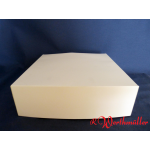 Tortenkartons 32x32x8 cm Weiß