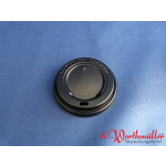 Deckel schwarz  für "Coffee to go" 0,2 l 80 mm 
