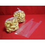 Obst- + Kartoffeltragetaschen gelocht transparent 2,5kg